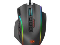 REDRAGON PERDICTION 4 12400DPI RGB MMO Ergo Gaming Mouse - Black