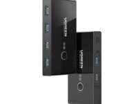 UGREEN USB 2.0 4-Port Switch Box, with 1.5m USB Cables