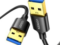 UGREEN USB 3.0 Male to Male Cable, with 5Gbps Data Transfer - 1m