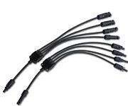 Solarix Y Connector 4 Way To 1 Way Solar Panel Combiner Cable Set